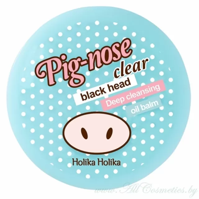 Holika Holika Pig-nose Бальзам для очищения пор | 25г | Pig-nose Clear Black Head Deep Cleansing Oil Balm