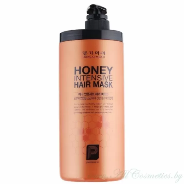 DAENG GI MEO RI Professional HONEY Маска интенсивная, для волос, с маточным молочком | 1000мл | Professional HONEY Intensive Hair Mask