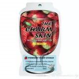 THE CHARM SKIN Маска-салфетка для лица и шеи, Strawberry Yogurt Collagen Клубничный йогурт и коллаген | 30мл | THE CHARM SKIN Face and Neck Mask Sheet Type, Strawberry Yogurt Collagen