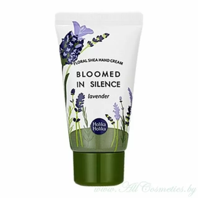 Holika Holika Floral Крем питательный для рук, BLOOMED IN SILENCE (Lavender) - Лаванда | 30мл | Floral Shea Hand Cream