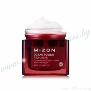 MIZON OCEAN POWER Крем антивозрастной, подтягивающий, с экстрактом трепанга | 50мл | OCEAN POWER Red Cream