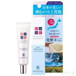MOMOTANI NATURA JAPONICA Крем увлажняющий для кожи вокруг глаз, с экстрактом ферментированного риса | 20г | MOMOTANI NATURA JAPONICA Rice Moisture Eye Cream